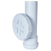 Ревизия с круглой крышкой канализационная бесшумная STOUT D 58