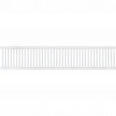 Трубчатый стальной радиатор КЗТО РС 1-500-40 секций 1/2 боковое подключение RAL9010