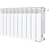 Радиатор алюминиевый RIFAR ALUM VENTIL 350 VR 12 секций нижнее правое подключение (белый RAL 9016)