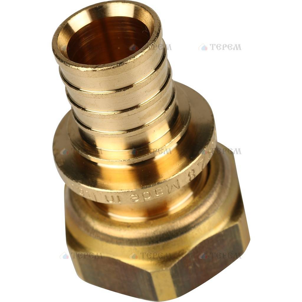 STOUT Переходник с накидной гайкой (евроконус) 20xG 3/4\" для труб из ...