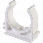 Крепление Политэк d=32 для полипропиленовых труб под сварку (цвет белый)