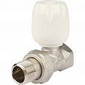 Клапан ручной терморегулирующий STOUT SVRs с неподъемным шпинделем, прямой 1/2