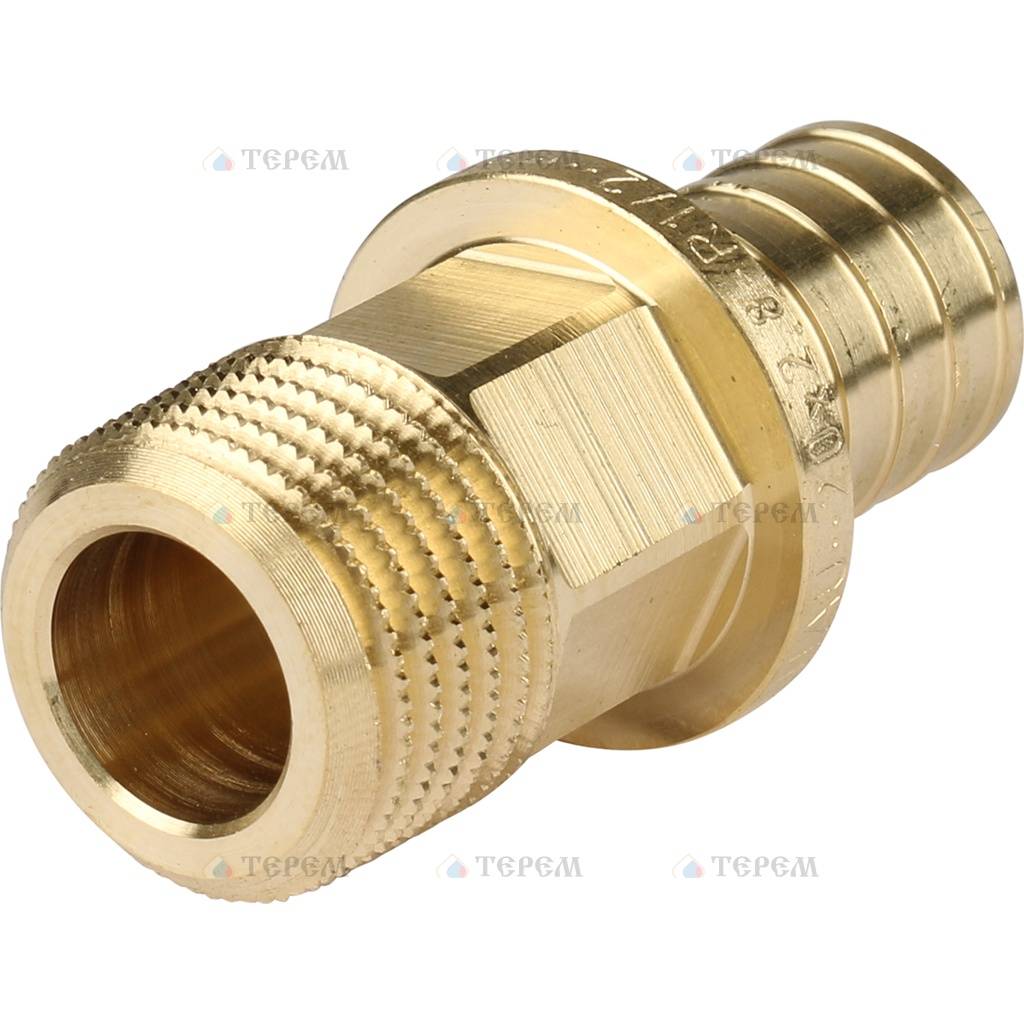 REHAU RAUTITAN Фитинги Переходник с наружной резьбой 20-R 1/2 RX+ для ...