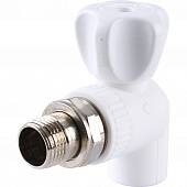 Кран шаровой Kalde разборный угловой с накидной гайкой 20х1/2