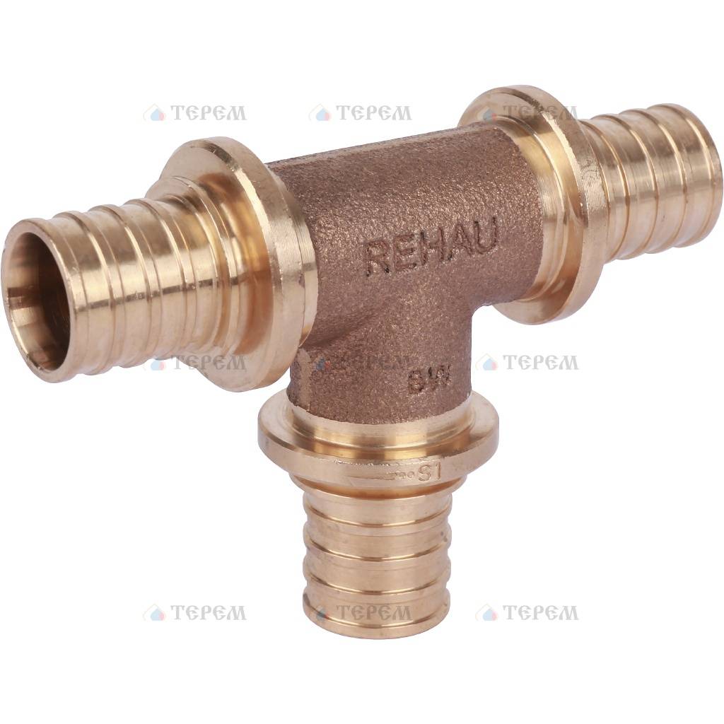 REHAU RAUTITAN PLATINUM Тройник равнопроходный 20-20-20 RX для труб из ...