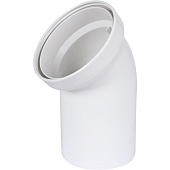 Отвод для присоединения выпуска унитаза РЕХАУ RAUPIANO PLUS 110/45°