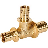 Тройник переходной ROMMER 32x25x25 для труб из сшитого полиэтилена аксиальный