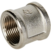 Муфта STOUT ВВ никелированная 3/4