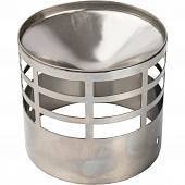 *SCA-0080-010004 STOUT Элемент дымохода решетка из нержавеющей стали DN80 для дымоотводящей трубы