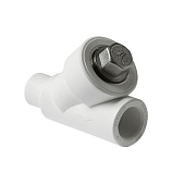 Фильтр сетчатый косой Pro Aqua d= 32 PP-R Н-В Белый