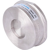 Клапан обратный пружинный ZETKAMA 275I Ду40 Ру40 межфланцевый из нерж. стали