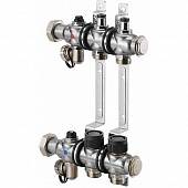 Группа коллекторная Oventrop Multidis SF 4 со встроенными регулирующими вставками на 4 контура