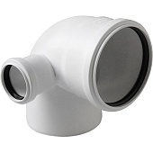 Отвод с выходом левый Pro Aqua Stilte D 110x50/87,5 Белый