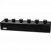 Стальной распределительный коллектор STOUT SDG-0016 3 отопительных контура, в теплоизоляции DN 25