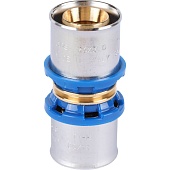 Муфта APE соединительная равнопроходная 26х26 для металлопластиковых труб прессовой