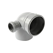 Отвод с выходом левый Pro Aqua Comfort D 110x50/87,5 PP