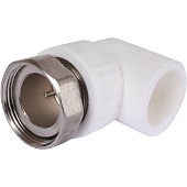 Угольник Kalde для полипропиленовых труб 32х1 1/4 , американка