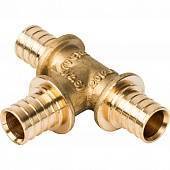 Тройник STOUT равнопроходный 20x20x20 для труб из сшитого полиэтилена аксиальный