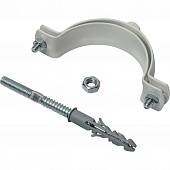 *SCA-0080-020111 STOUT Элемент дымохода хомут для крепления дымохода к стене DN80