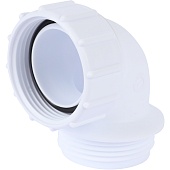 Концевой адаптер угловой Wavin ПП HepvO 32х87,5