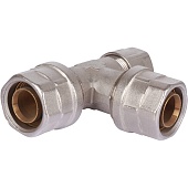 Тройник переходной Prandelli Multyrama (26.3х26.3х20.2) для металлопластиковых труб винтовой