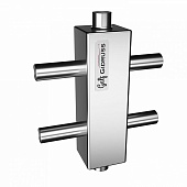 Гидравлический разделитель GIDRUSS GRSS-40-22PF (до 40 кВт, под пресс-фитинги 22 мм)