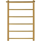 SHQ-J8RR-F08050 STOUT полотенцесушитель электрический JAZZ round 80*50 Золотой Хром 585 с полкой