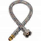 Гибкая подводка для воды STOUT M 10 (18мм) х ВР 1/2, длина 400 мм