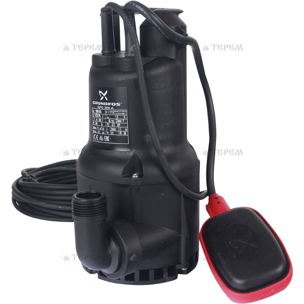 Grundfos KPC Погружной насос для дренажа KPC 300 A – купить в Москве в ...