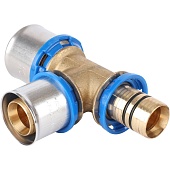 Тройник APE переходной 32х26х26 для металлопластиковых труб прессовой