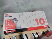 Уцененный товар (сколы, замчтия в верхней части крайней секции): Радиатор алюминиевый ROMMER Plus 200 10 секций боковое подключение (RAL9016)