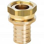 Переходник STOUT с накидной гайкой 32xG 1 для труб из сшитого полиэтилена аксиальный