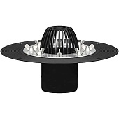 Кровельная воронка Sinikon с увеличенным корпусом с электрообогревом