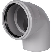 Отвод канализационный бесшумный STOUT D 110 х 87,5°