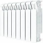 Радиатор биметаллический RIFAR MONOLIT VENTIL 500 MVR 14 секций нижнее правое подключение (белый RAL 9016)