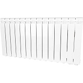 Радиатор алюминиевый STOUT Bravo 500 14 секции нижнее правое подключение (белый RAL 9010)