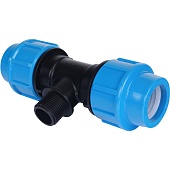 Тройник Джилекс с наружной трубной резьбой 32 x 3/4”x 32