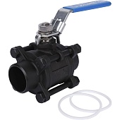 Кран шаровой Danfoss Х3444B Ду40 Ру63 с рук.