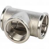 Тройник STOUT ВВ никелированный 1