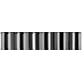 Конвектор внутрипольный ROMMER RCN 80.260.1200 (Решётка роликовая, анодированный алюминий)