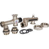 Насосно-смесительный узел STOUT SDG-0120 с термостатическим клапаном 20-55°C, без насоса