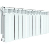 Радиатор алюминиевый RIFAR ALUM VENTIL 350 VR 14 секций нижнее правое подключение (белый RAL 9016)