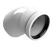 Отвод 45° конденсационный ROMMER D80(п-м)