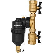 Магнитный сепаратор шлама ROMMER RFW-0081-000832 поворотный, ВР 1 1/4   корпус- композит