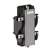 Гидравлический разделитель GIDRUSS GRSS-60-25.EPP (нерж., до 60 кВт, G 1, корпус 80х80x2 ст.08Х18Н10, EPP-термоизоляция)