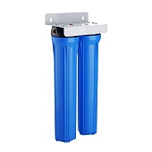 Корпус магистральный Гейзер С25 двойной 20SL 3/4 синий