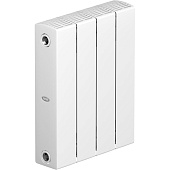 Радиатор биметаллический RIFAR SUPReMO 350 4 секции боковое подключение (белый RAL 9016)