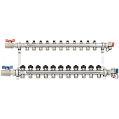 Комплект коллекторов с шаровыми кранами РЕХАУ HKV 11 контуров