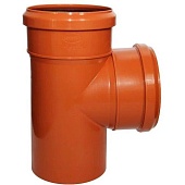 Sinikon 21300.R.B НПВХ Тройник D110 x 110 x 87° для нар. канализации