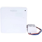 Беспроводной комнатный терморегулятор белый TECH R-8z